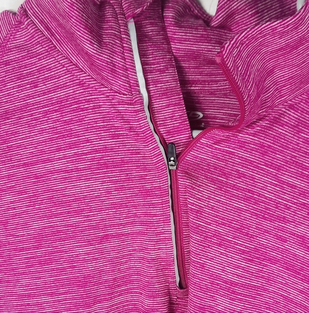Champion C9 Womens Pull over Duo Dry Shirt Running Top Size XXL Purple - Picture 4 of 12
